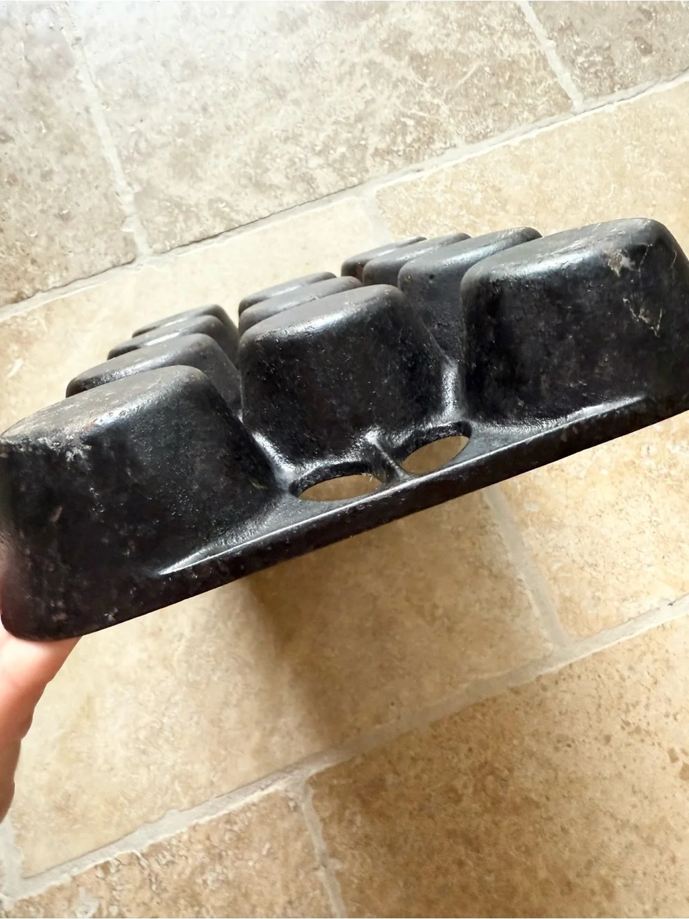 Griswold no. 10 Look Alike Cast Iron Vintage Popover Pan Muffin 11 Count